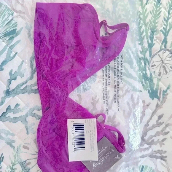 smart & Sexy New Sheer Mesh Bra Purple/Fierce Violet
Brand new in package! - Picture 5 of 9